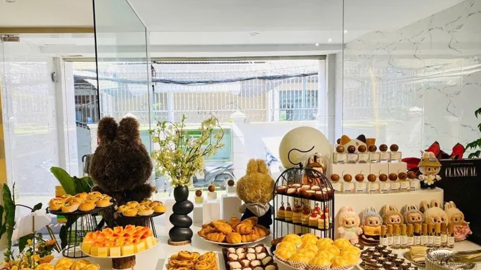 Cho thuê đồ setup tiệc ngọt buffet TeaBreak tại Đông Anh, Hà Nội