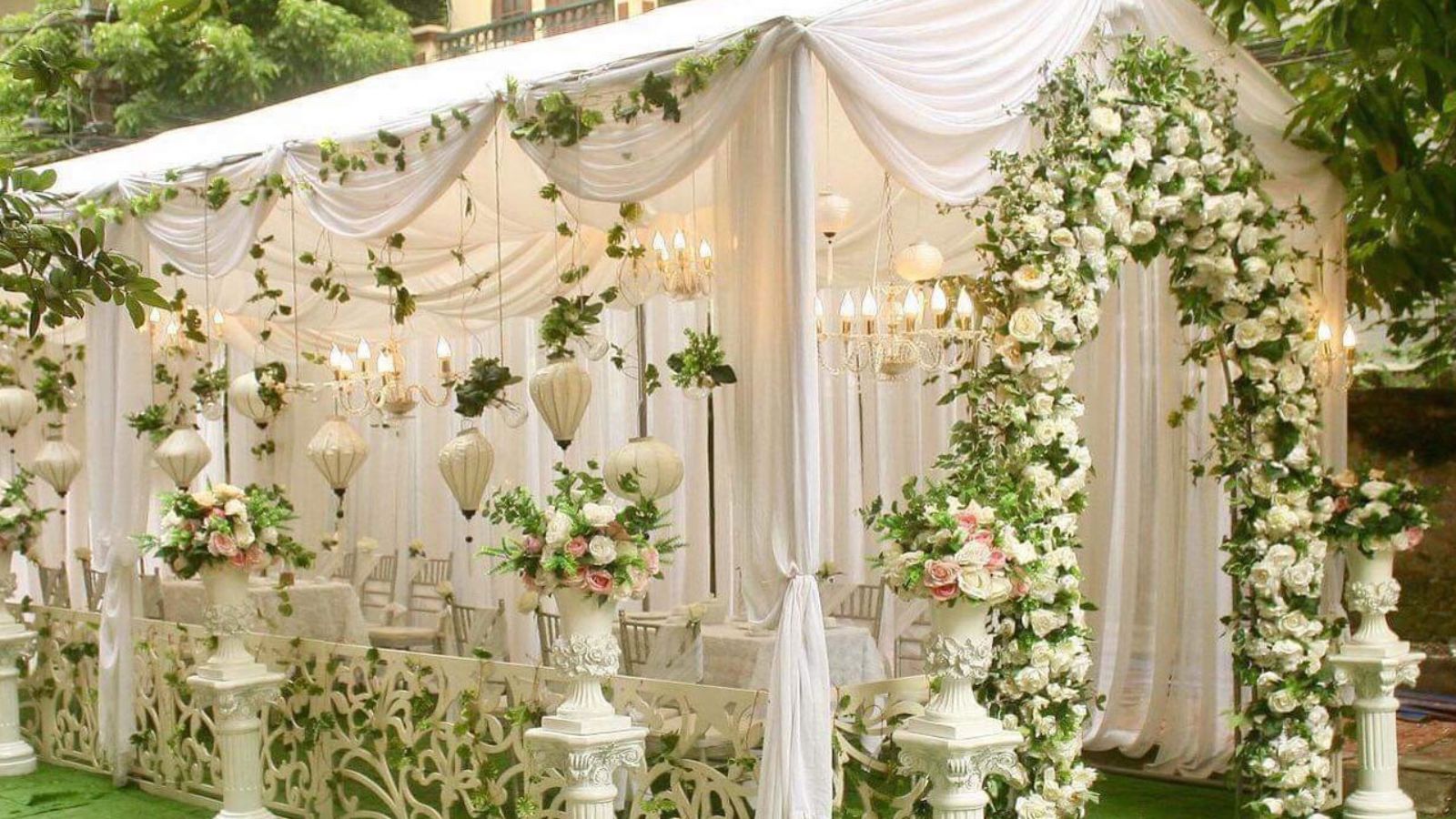 Dịch vụ cho thuê rạp decor đám cưới tại Từ Sơn, Bắc Ninh