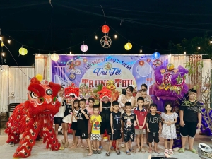 Dịch Vụ Biểu Diễn Lân Sư Rồng Phục Vụ Trung Thu Tại Đông Anh